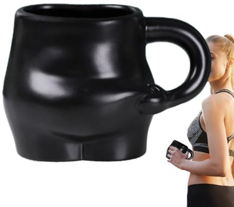 Großer Bauch, Große Bauchfrühstückstasse | Lustige Kaffeetassen Für