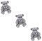 Veemoon Strass Brosche Pin in Form Eines Teddybären - Funkelnder Schmuck Für Tierliebhaber - Elegantes Design in Gold Ideal Für Kleidung Und Accessoires