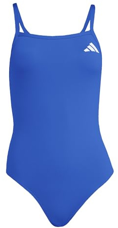 adidas Women's Badeanzug mit dünnen Trägern und V-förmigem Rückendesign