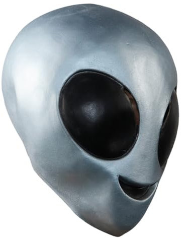 VANZACK Alien Maske Für Halloween Gruselige Kostüm-maske Für Partys Festivals Und Karneval Leicht Langlebig Geeignet Für Kreative Fotos Und Rollenspiele
