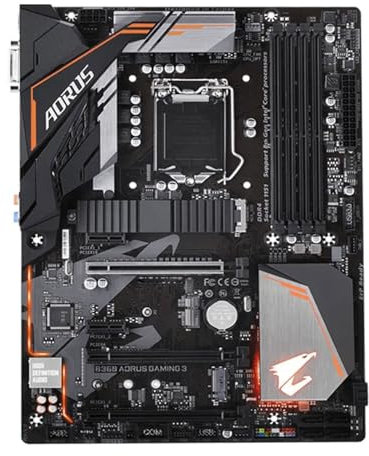 Placas Base de Ordenador Fit For Gigabyte B360 AORUS Gaming 3 LGA 1151 DDR4 64G HDMI DVI