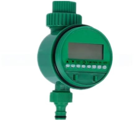 Watering Timer for Garden Irrigation Control System – Programmable Hose Timer with Rain Delay & Manual Override, ABS Construction, 1-Min to 9-