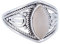 mantraroma Silber Ring Damen 925 Rosenquarz Edelstein rosa ausgefallen verspielt