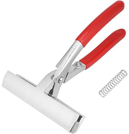 Alicates de Lona con Manija de Retorno de Primavera Acolchada Tenazas de 12 cm de Ancho de Pinzas de Lona para Pintura al Óleo Pinzas de Estiramiento de Pintura