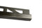 Edelstahlschiene, Q-Fliesenschiene, V2A, 2,5 m lang, 10 mm, gebürstet