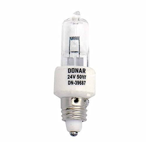 YSSMAO DN-39687 SH-52 24V 50W Holder roscado E11 24 V 50W Cirugía médica Lámpara sin Sombra 24V E11 Bombilla halógena para Medicina