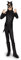 Pegasus Costume La Gatta Bambina Vestito Travestimento Catwoman Gatto Carnevale (8/9 Anni)