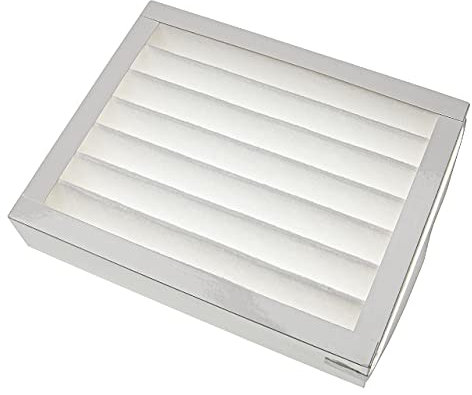 vhbw Pollenfilter kompatibel mit Paul Multi 100/150 DC Lüftungsgerät - Luftfilter F7, 25 x 20 x 5 cm, Weiß