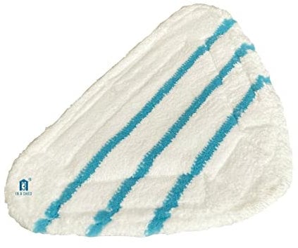 3 In A Shed 2 x Mop Pads For use with BELDRAY MOSS VOCHE GROUNDLEVEL Steam Floor Microfibre Head