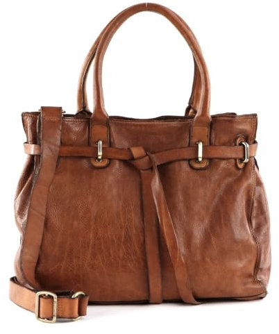 Campomaggi Schultertasche Leder 36 cm