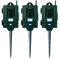 Pestbye® Ultrasonic Smart Link Cat Repellent System - Battery Powered Motion Activated & Waterproof - The Ultimate in Cat Repellers with Ground Stake - Set of 3