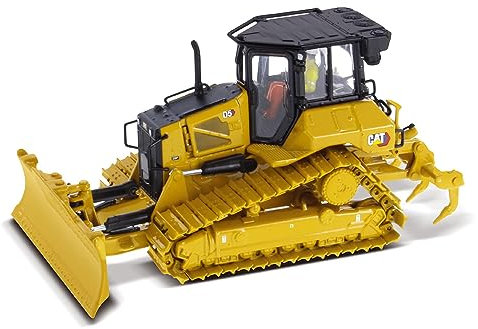 Caterpillar- 1:50 Cat D5 LGP VPAT Dozer Diecast Masters 85951-Bulldozer, Scala, Circa 13,5 x 9,3 x 7 cm, dai 14 Anni in su, Colore Yellow, 85951