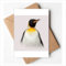 Einladungskarten mit Pinguin-Brustüberblick Südpol
