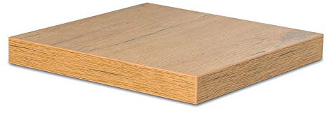 levandeo Eckregal Wildeiche Eiche 32x32cm Wandregal Holz Dekor Regal Eckboard Ablage Board Ecke