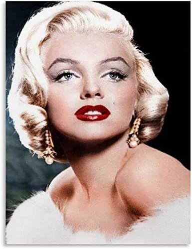 VAKUUM Diamond Painting Kits for Adults 5D Marilyn Monroe Diamond Art DIY Cross Stitch Kit for Beginners with Pattern Home Decor 50 * 60cm5D60m