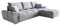 OAK SPOT Sofa- Corner Grey Left And Right Arm Sofa Bed With Storage (Corner Right Arm)