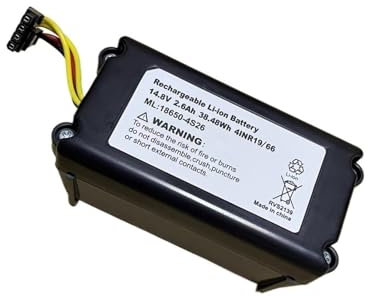 Batería De Gran Capacidad For Aspiradora, Compatible con CECOTEC Conga 1290, 1390. Batería Li-on For Aspiradora, Batería Recargable Y Desmontable (Color : 2600mAh)