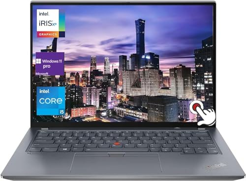 Lenovo ThinkPad X13 Gen 2 Laptop, 13.3 WUXGA Touchscreen Display, Intel i5-1135G7 4 Cores Processor, 8GB RAM 512GB PCIe SSD, Fingerprint Reader, Wi-Fi 6, Backlit Keyboard, Windows 11 Pro, Black