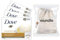 Wundle Bundle Soap Saver Pochette exfoliante avec 4 barres de savon nourrissantes Dove (huile d'argan marocaine)