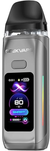 GeekVape DIGI Max 3000mAh Pod System Kit E-Zigarette Nikotinfrei Farbe Grau