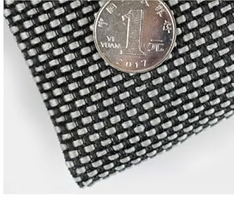 Soundeffekt-Ersatz für Marshall Classic Retro-Stil Stereo-Ersatztuch Lautsprecher Mesh – dickes und langlebiges Tonübertragungstuch – verbessert die Klangqualität (schwarz)