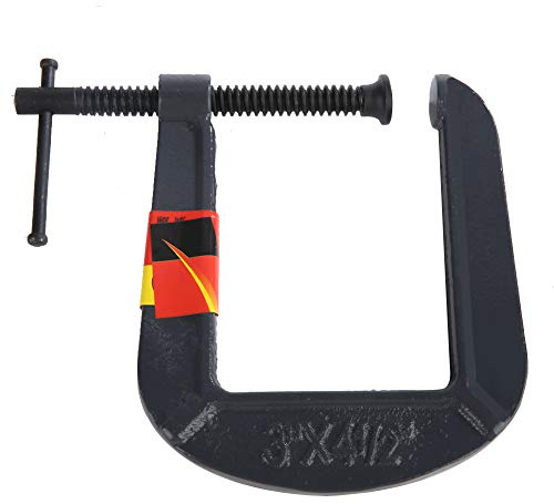 C Clamp, Deep Throat U-Clamp Heavy Duty G Type Woodworking C Clamp Carpentry Clamping Device Thickness 100 X Depth 185mm (Clamping Thickness 70* Depth 110mm)