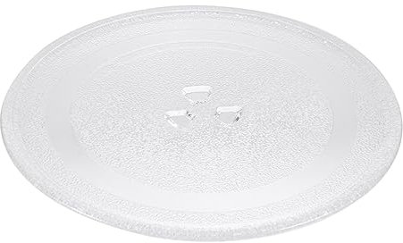 BRIGHTFUFU Mikrowellen Ersatz Drehteller Glasplatte Mikrowellenteller Aus Robustem Dickem Glas Passend Typ Mikrowellen Installieren Langlebiges Zubehör Für Haushaltsgeräte