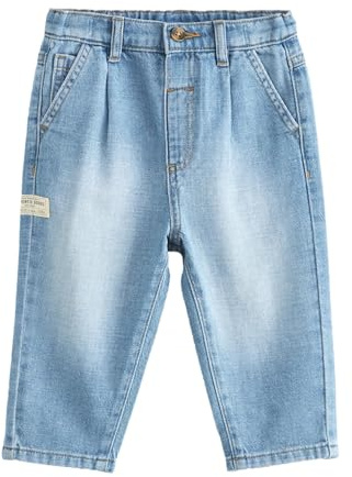 NEXT Jungen Jeans mit Bundfalten aus 100% Baumwolle