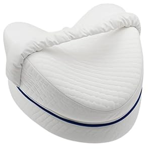 WSTELHH Knee Pillow for Side Sleepers, Ergonomic Leg Support Pillow | Ergonomic tapered knee pillow with soft support design, ideal for side sleepers, hips, legs and comfortable sleep