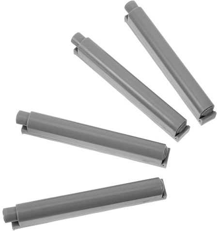 Generisch 4 Stück Soft Close Türdämpfer für Schranktüren Geräuschloser Kleiderschrankpuffer aus Robustem Kunststoff Universell für Holz Metall und Glastüren