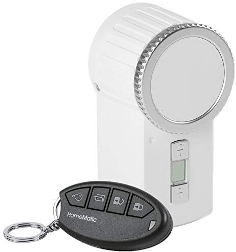 HomeMatic Funk-Türschlossantrieb KeyMatic, weiß inkl. Funk-Handsender