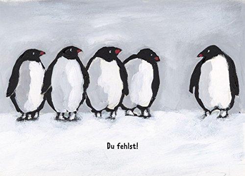 Inkognito Postkarte A6 • 33004 ''Du fehlst Künstler: Henrike Wilson