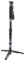 Sirui P-224SR Monopiede in alluminio con supporto Spider Inclinazione di 20 ° Rotazione di 360 ° Altezza 160 cm Peso 1,4 kg Carico 8 kg Nero