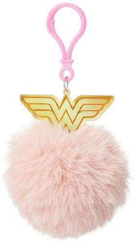Pyramid International Wonder Woman (WW) Porte-clés Pompon, Multicolore, taille unique Mixte