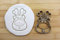 Keksstempel/ Ausstechform keksausstecher Weihnachten Rentier PLA ca.8cm