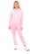 M17 Womens Ladies Recycled Over The Head Hoodie Soft Cosy Sweatshirt Hooded Top Long Sleeve Pullover with Pocket (L, Pink)