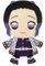 Banpresto Shinobu Kocho Demon Slayer Plüschtier, Kimetsu No Yaiba, Super Big Plush, 32 cm, BP18831, Mehrfarbig