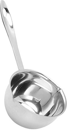 Marmite à Beurre, Marmite à Beurre Tout en Un Fond Plat à Induction en Acier Inoxydable Mini Marmite à Beurre Marmite à Lait Petite Casserole(150ML)