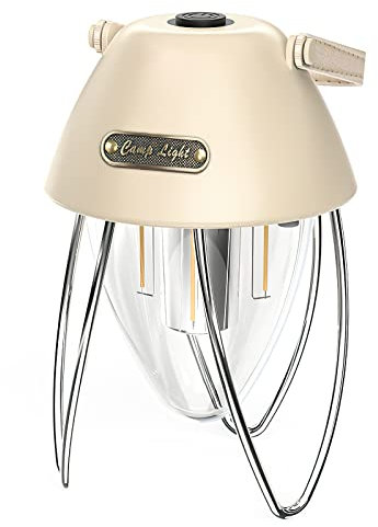 Campinglampe, USB LED Camping Lampen Aufladbar mit 3 Modi mit Stufenlos Dimmbar, Outdoor Camping Lampe Batteriebetrieben, Camping Laterne Wasserdicht für Wandern,Stromausfall,Notfall