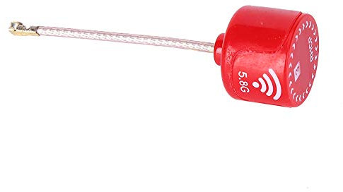 5,8 GHz 3 DBi LHCP High Gain Antenne für FPV Racing Drone RC Teile Zubehör Rot (UFL)