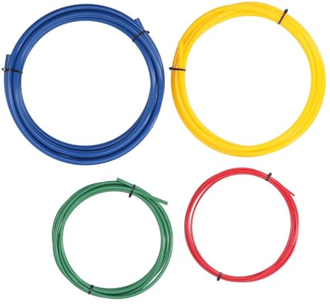 Kopparrörbockare Plaströrbockningsverktyg 4st Luftkonditionering 1/4in 3/8in 1/2in 5/8in Återanvändbar PE Plaströr 4m / 13.12ft Lång
