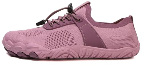 DOTALES Barfußschuhe Damen & Herren Barfuß Sneaker- Minimalistische Zehenschuhe für Fitness, Wandern & Outdoor | Atmungsaktive Knit Sneaker