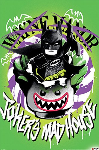 Poster Lego Batman - Joker's Madhouse - 61 x 91.5 cm | PostersDE