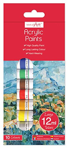 Work of Art Artists Acrylic Paint Tube, 6745