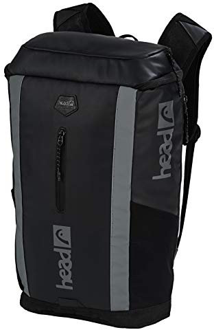 HEAD Unisex Commuter Laptop-Rucksack, Anthrazit/Schwarz, 23 Liter