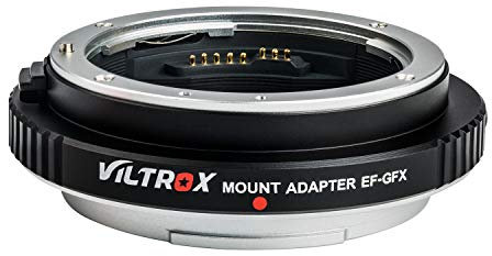 VILTROX EF-GFX Auto Focus Adaptador de Montaje de Lente para Canon EF/EF-S Objetivo a Fujifilm GFX Montaje GFX50S GFX100 GFX50R Cámara