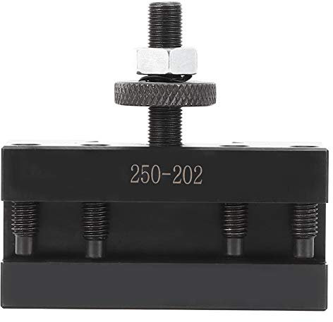 Portautensili per Tornio, Portautensili a Cambio Rapido ad Alta Precisione Portautensili CNC Accessori per Tornitura Acciaio Tenore di Carbonio per Colonna 250-202