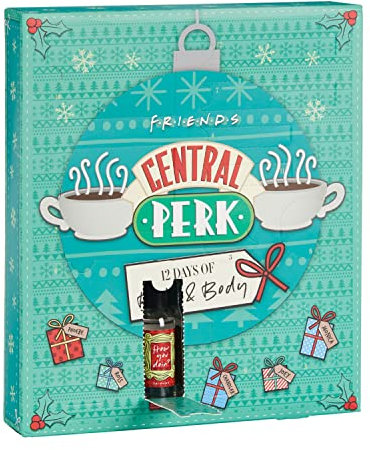 Paladone Days of Bath Advent Central Perk 12 Tage Bad-Adventskalender Friends TV Show Countdown bis Weihnachten, No Color