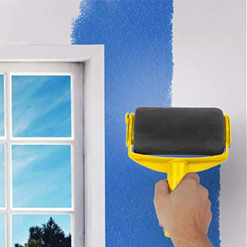 SHOP-STORY - FACIL'ROLLER : Le Kit de Rouleaux de Peinture avec Réservoir Intégré. Système Anti-Eclaboussure vous Permet de Réaliser vos Travaux Proprement