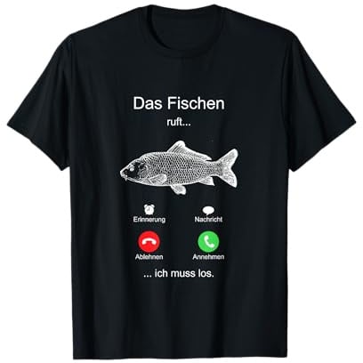 cooles Das Fischen ruft... Angel Shirt Geburtstag Geschenk T-Shirt